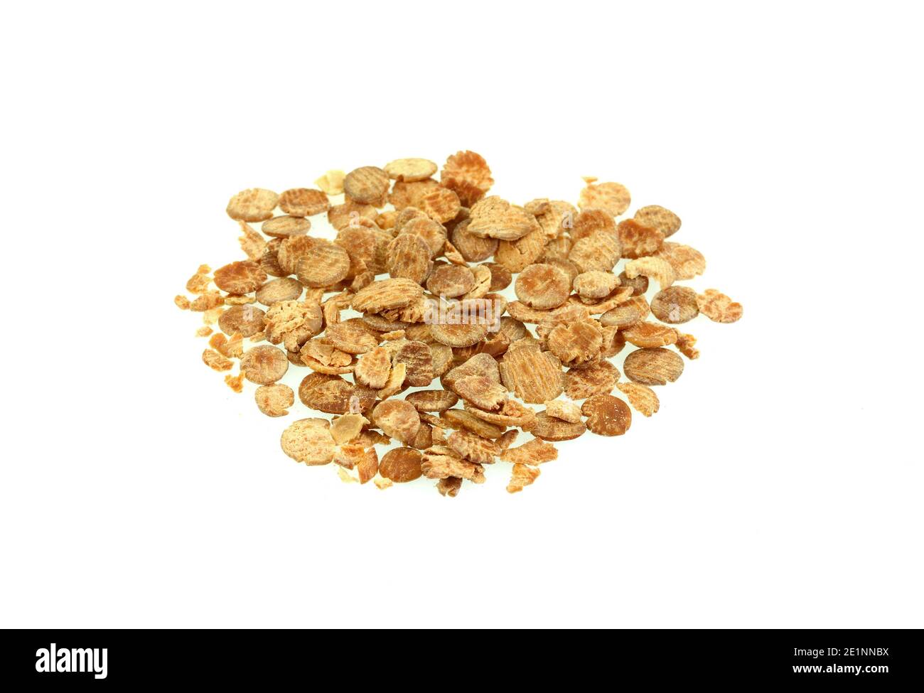 Organic soy flakes isolated on white background Stock Photo Alamy