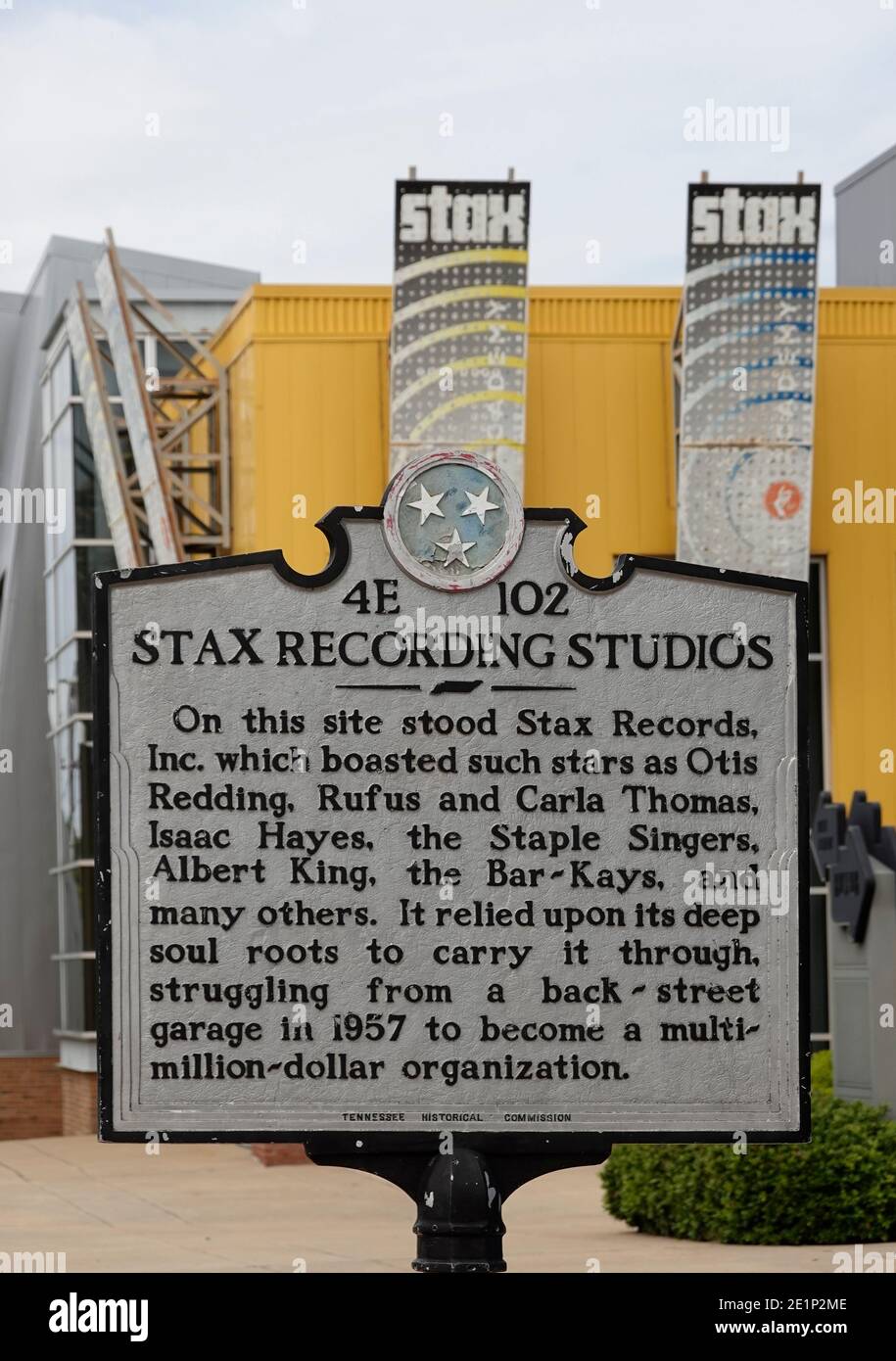 Stax Museum of American Soul Music Museum Memphis Tennessee Stock Photo