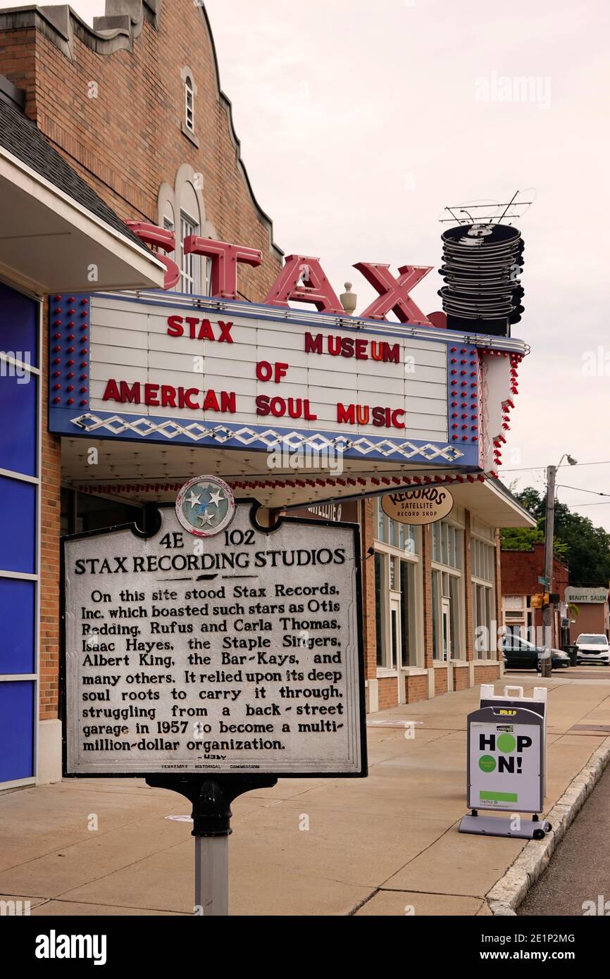 Stax Museum of American Soul Music Museum Memphis Tennessee Stock Photo