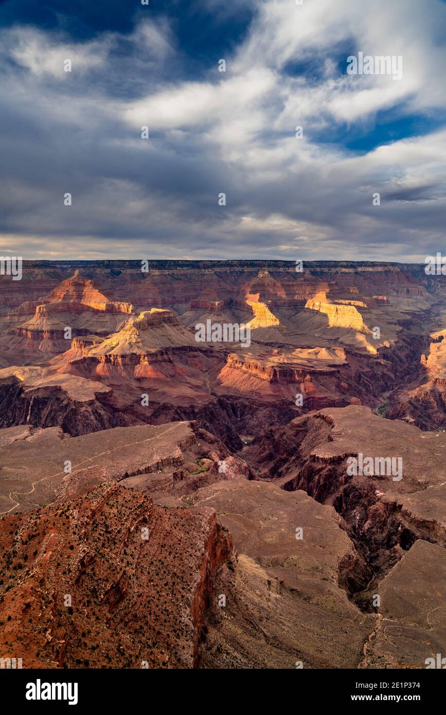 Grand Canyon at sunset, Yavapai Point, Grand Canyon National Park