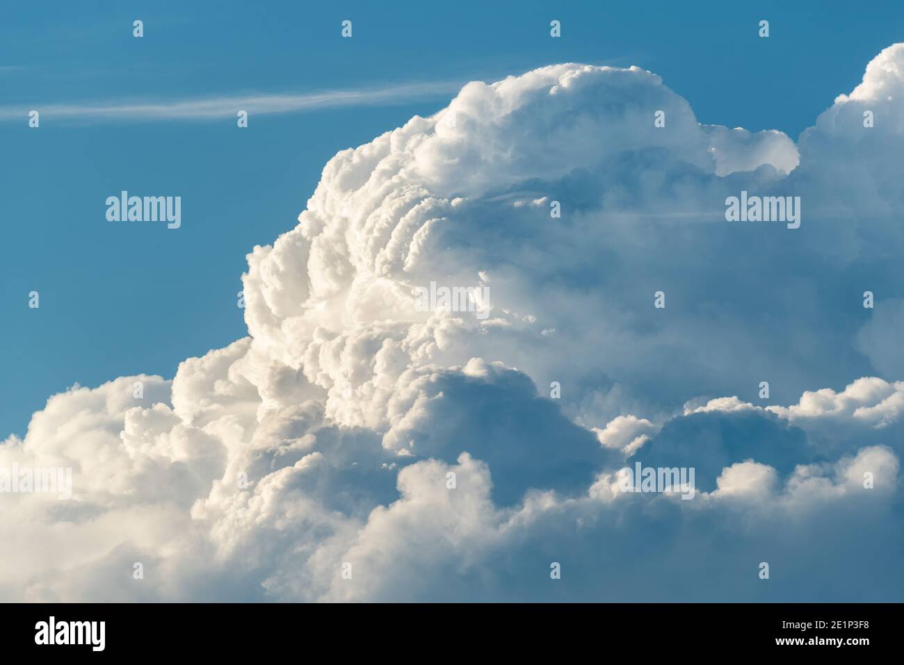 Cumulonimbus clouds. Stock Photo
