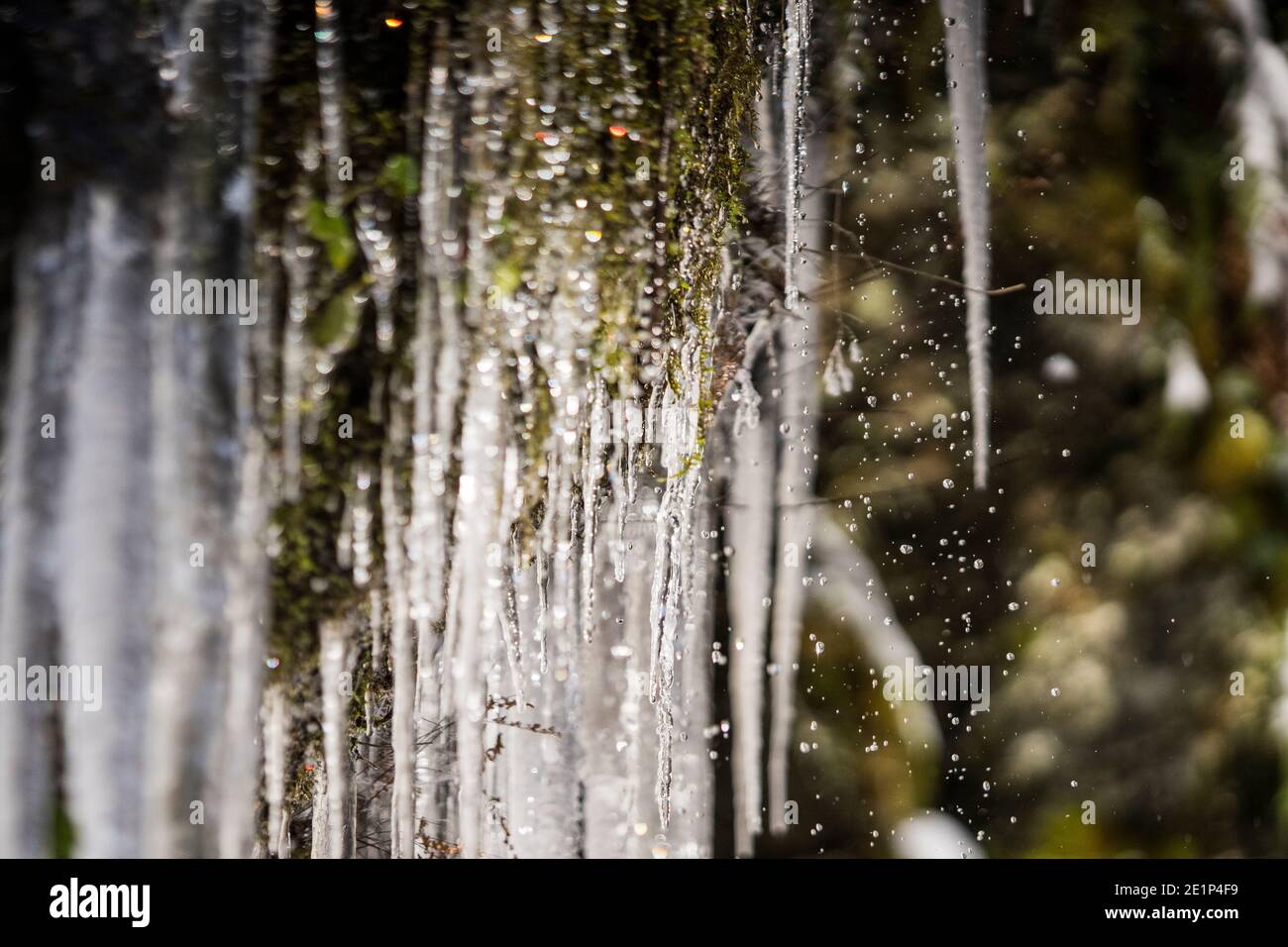 Drips On Rocks Freeze thaw rocks hi-res stock photography and images - Alamy