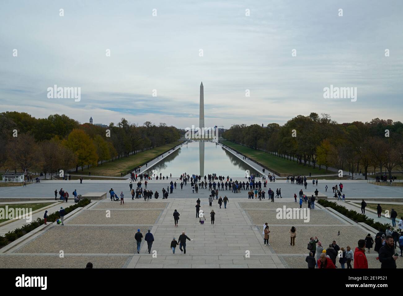 The National Mall Memorial in Washington DC Stock Photo