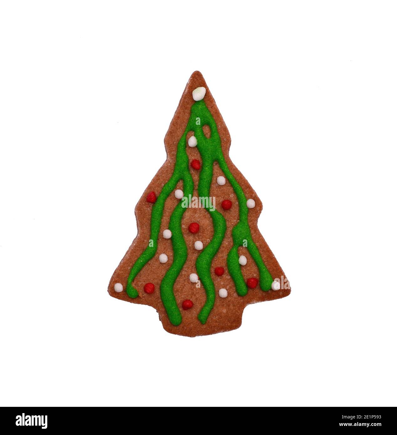 christmas gingerbread isolated on white background Stock Photo - Alamy