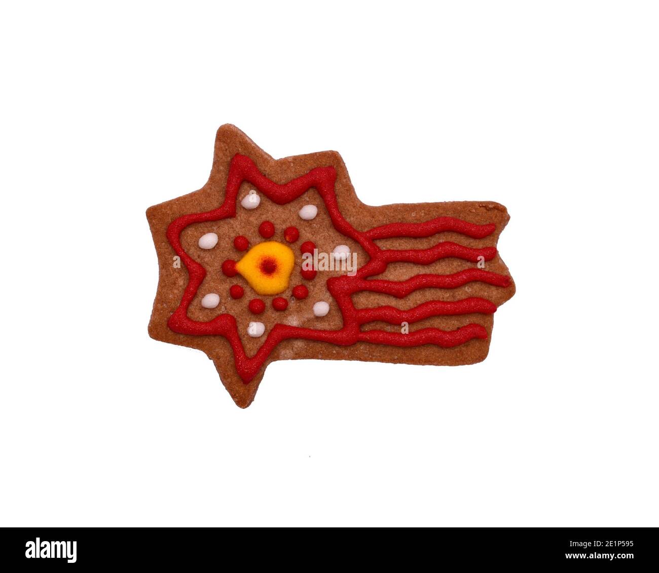 christmas gingerbread isolated on white background Stock Photo - Alamy