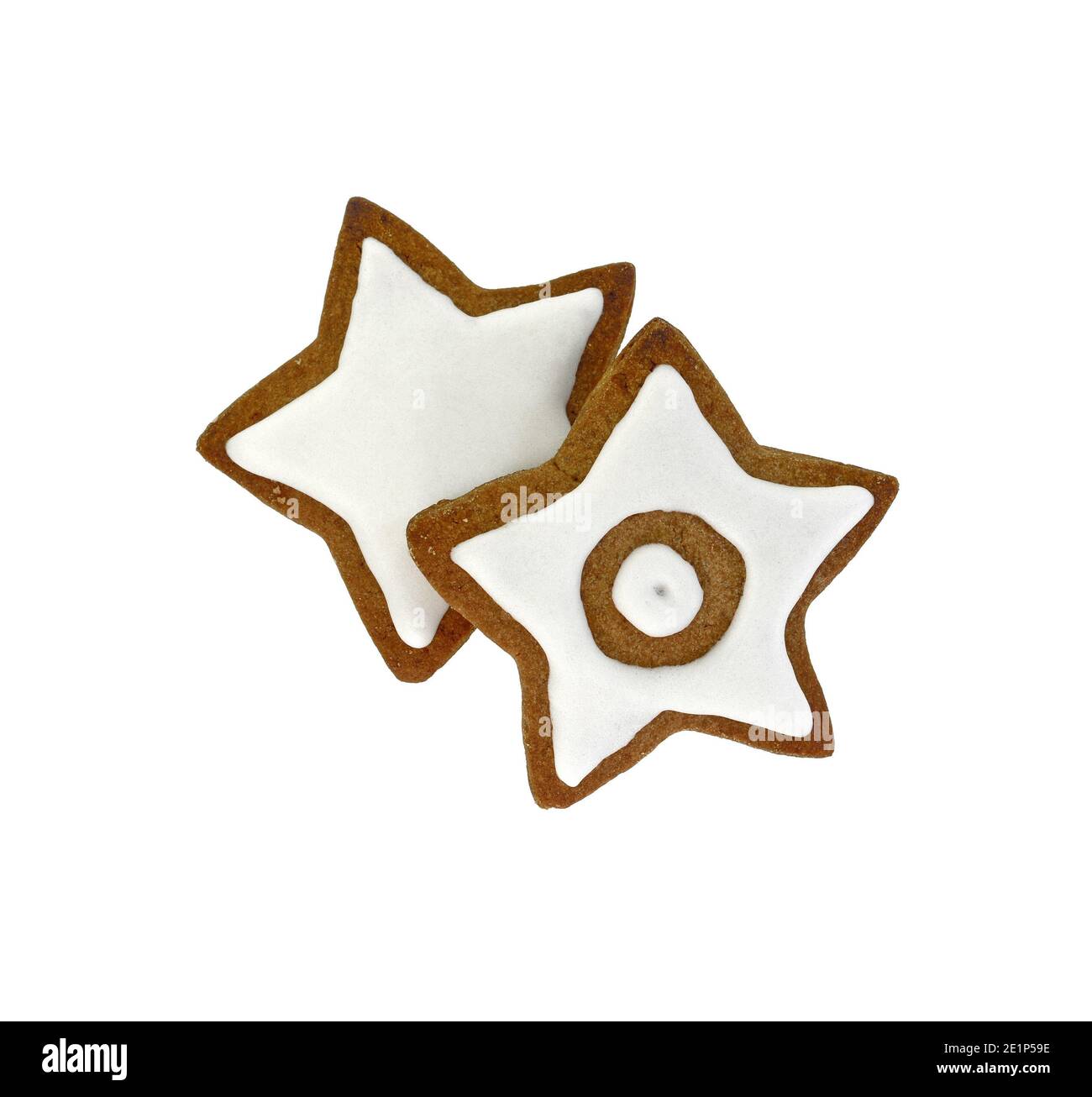 christmas gingerbread isolated on white background Stock Photo - Alamy