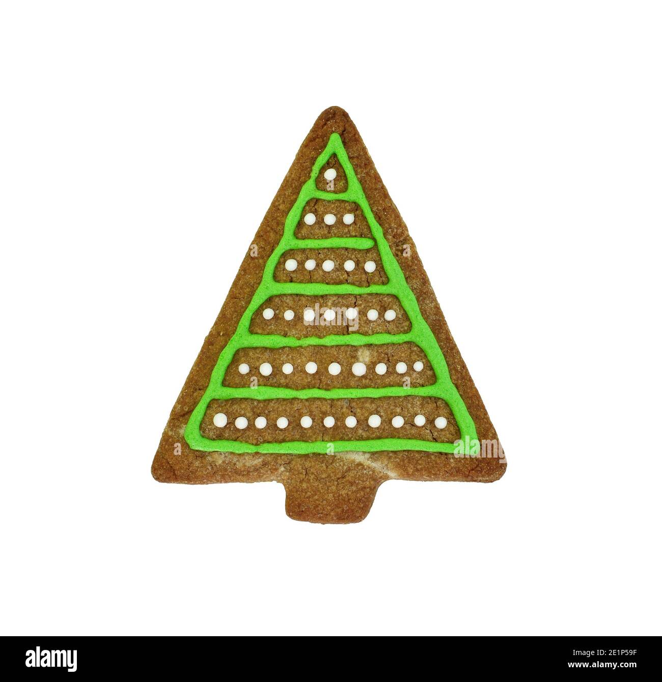 christmas gingerbread isolated on white background Stock Photo - Alamy