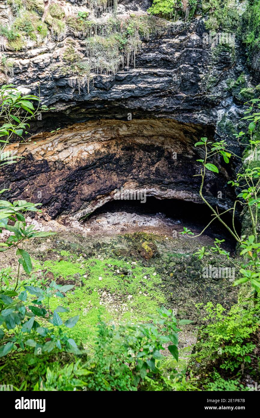 Zotz Bats cave local tourist attraction in Calakmul, Mexico Stock Photo