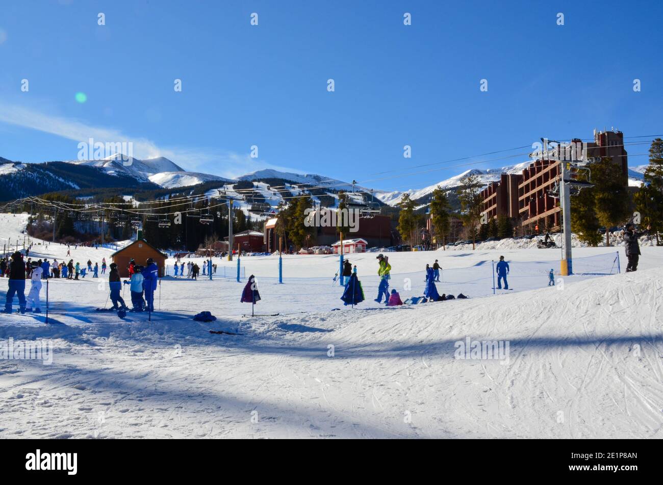 Breckenridge colorado ski slope hi-res stock photography and images - Alamy