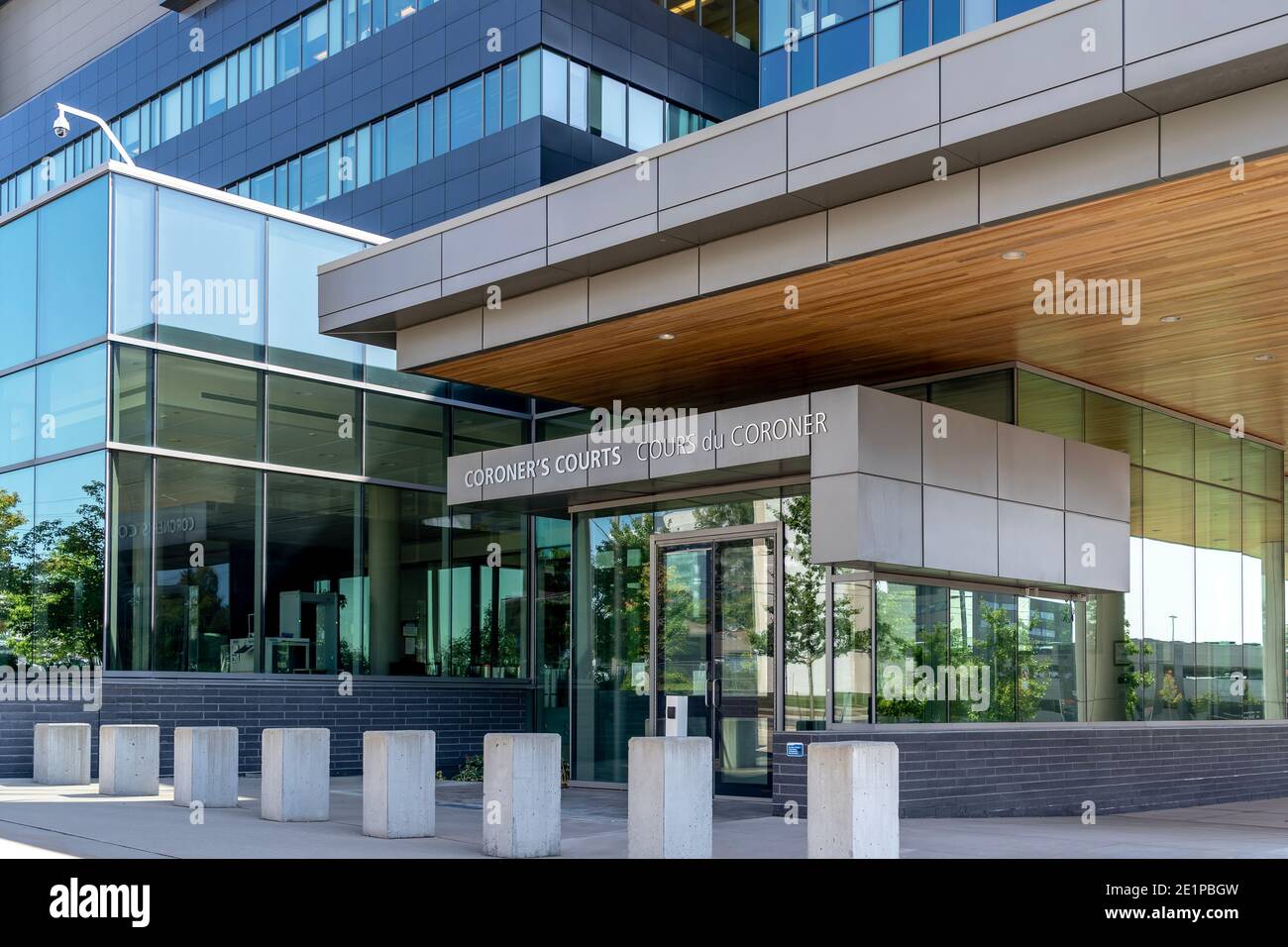 Ontario ministry of correctional services logo hires stock photography