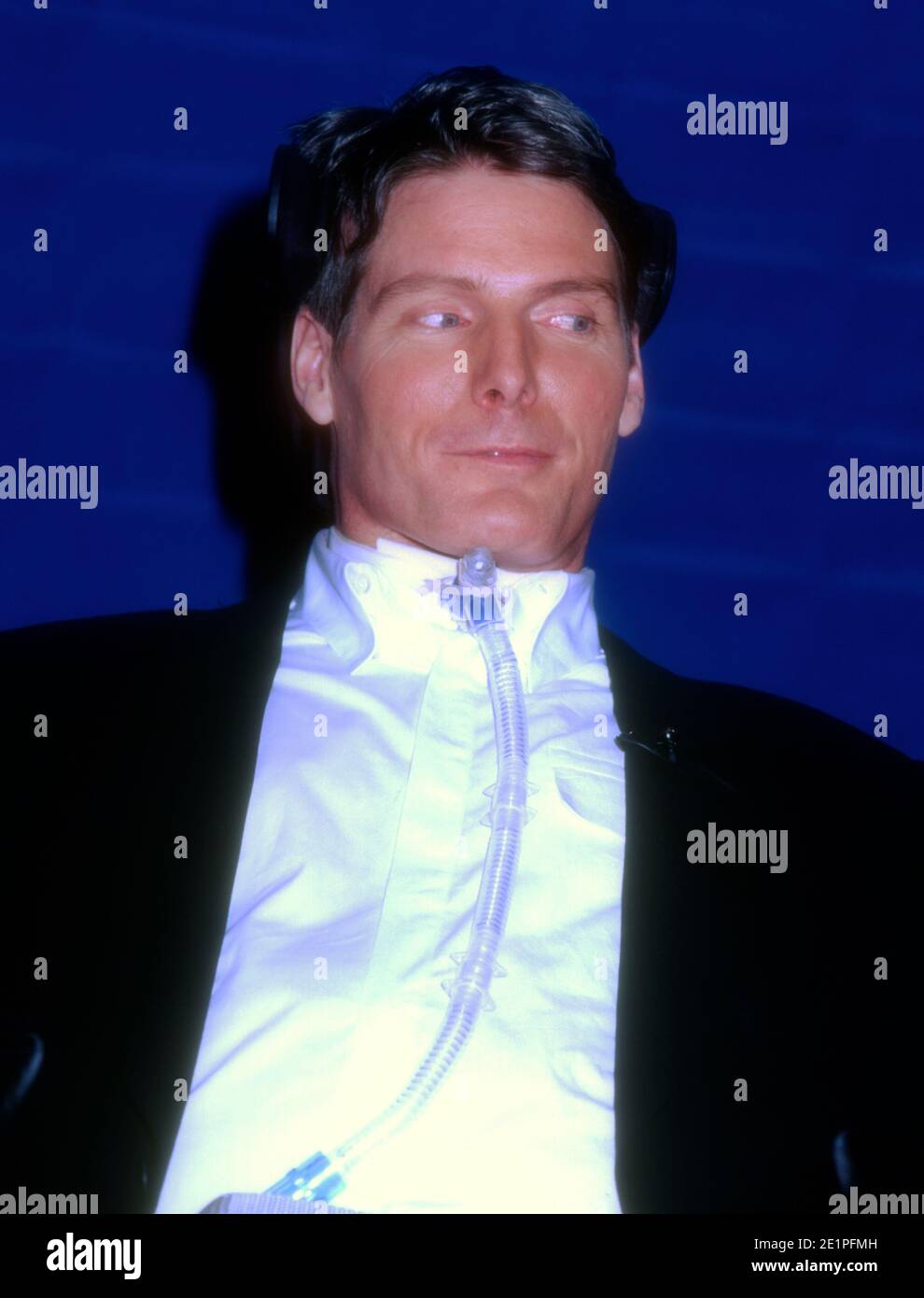 Beverly Hills, California, USA 30th April 1996 Actor Christopher Reeve ...