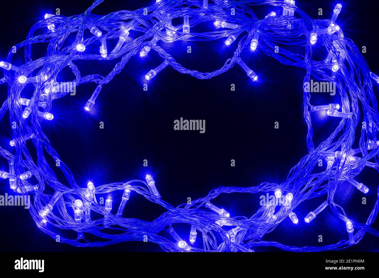 roll of wire micro led string light, Christmas lights Stock Photo Alamy