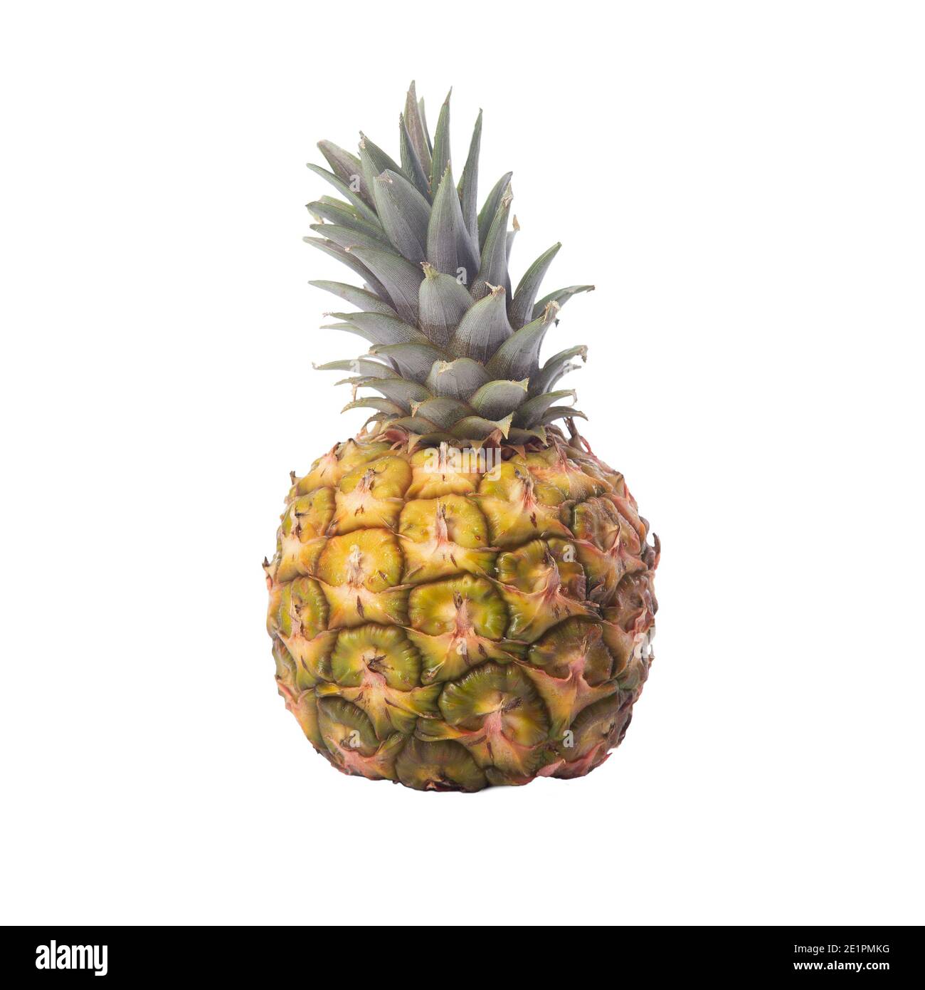 Pineapple isolated on white background. Stock Photo