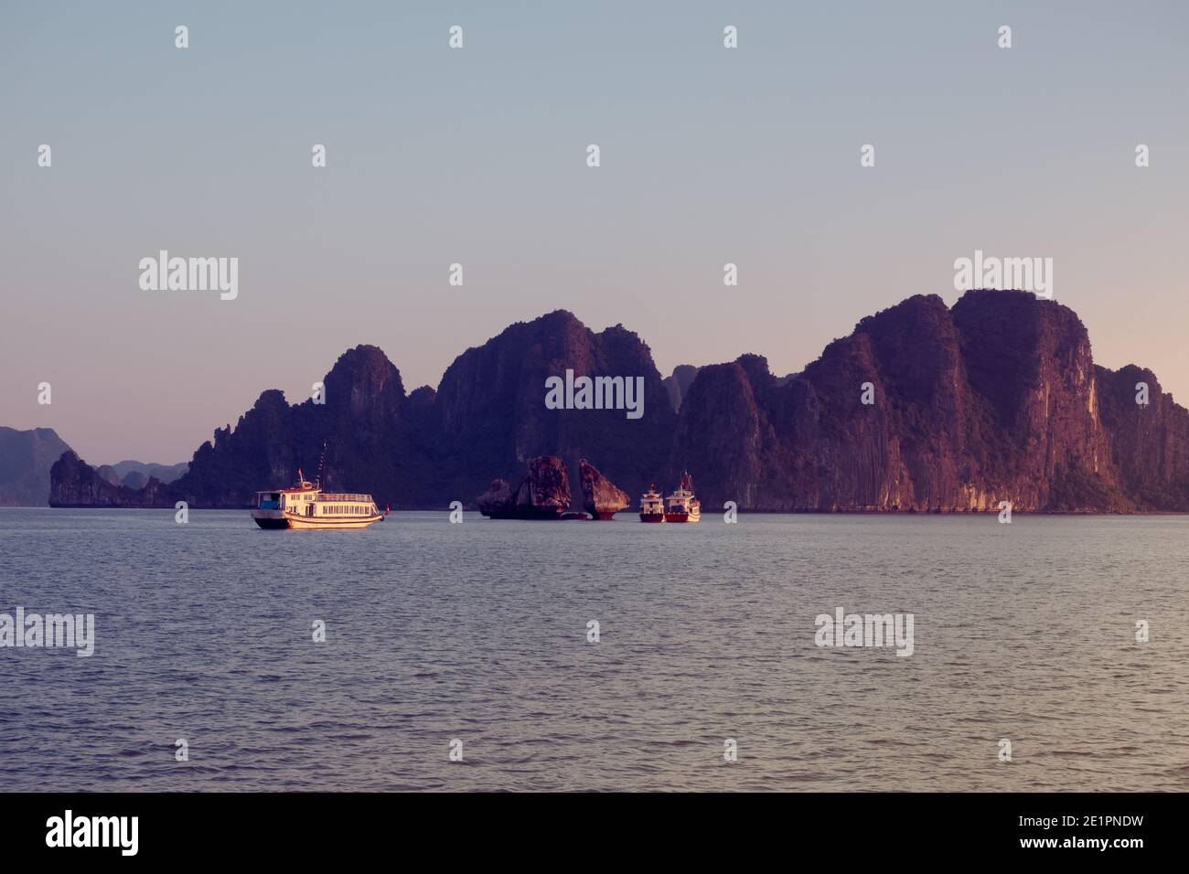 Ha Long Bay, Ha Long city, Quang Ninh province, Vietnam Stock Photo