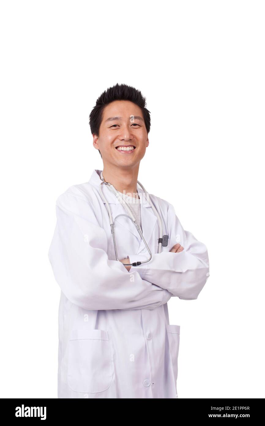 Young asian man examining hi-res stock photography and images - Alamy