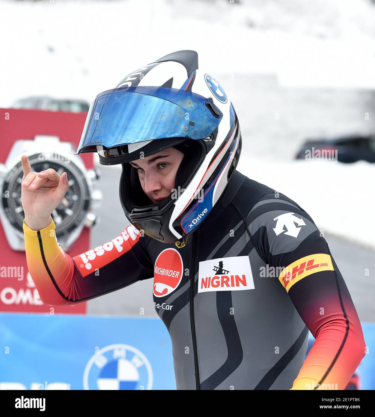 Winterberg, Germany. 09th Jan, 2021. Bobsleigh World Cup, two man