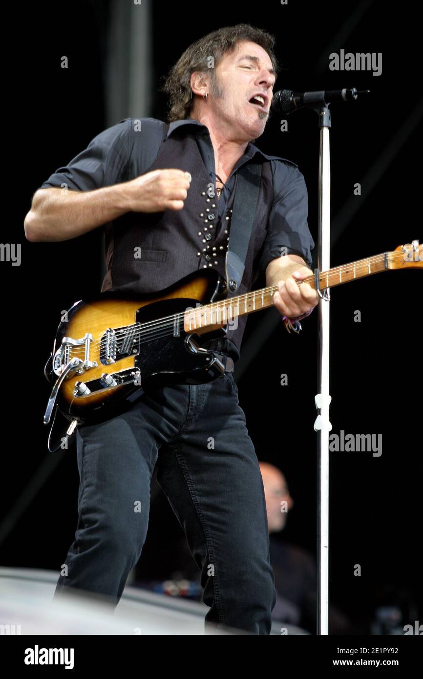 Bruce Springsteen and the E Street band in concert at Crystal Palace