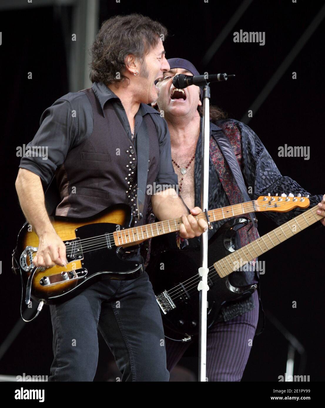 Bruce Springsteen and the E Street band in concert at Crystal Palace