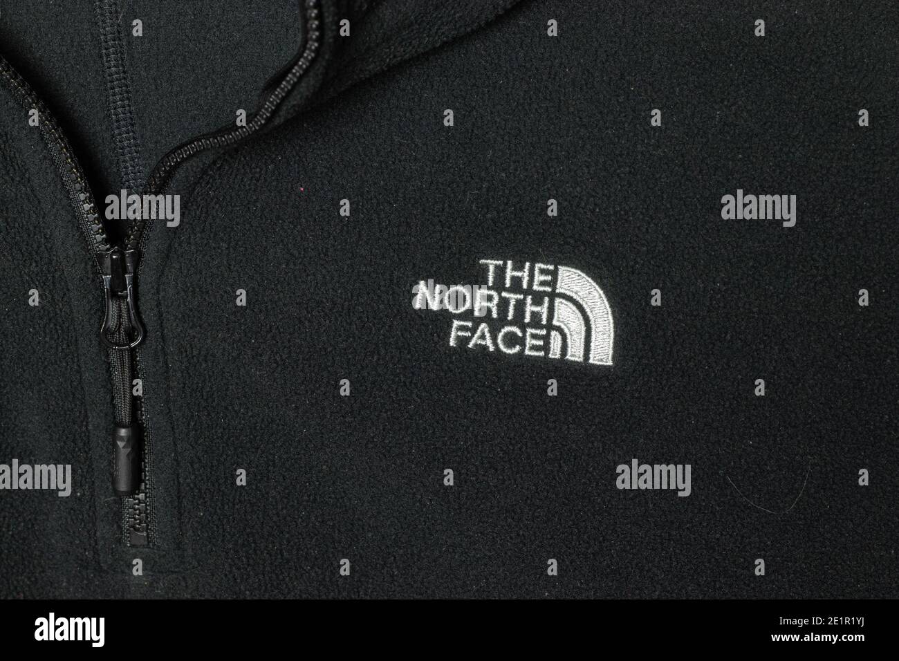 Moscow, Russia - 5 December 2020: The North Face TNF logo close-up,  Illustrative Editorial Stock Photo - Alamy