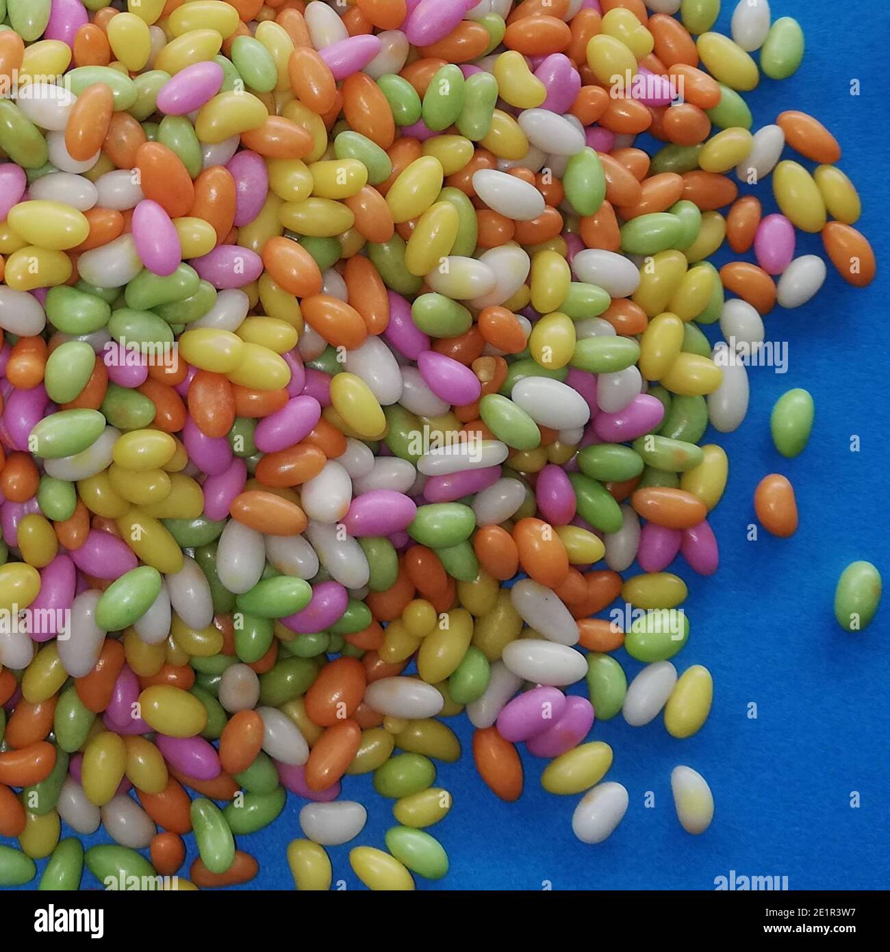 sugar coated fennel Stock Photo