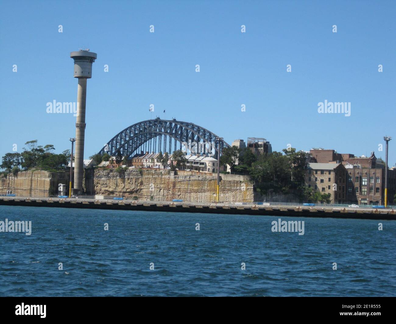 SYDNEY, AUSTRALIA - NOVEMBER 15: Side view of Sydney skyline from
