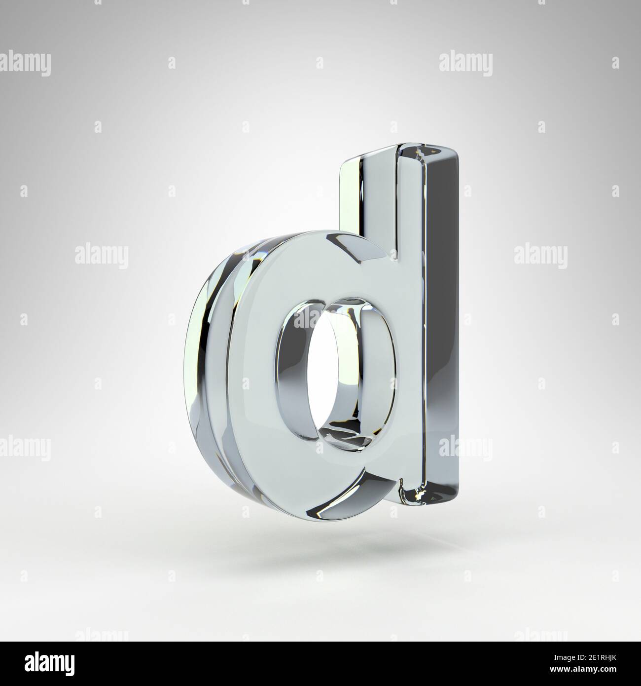 Big Small Letter D Isolated On Stock Illustration 230492497