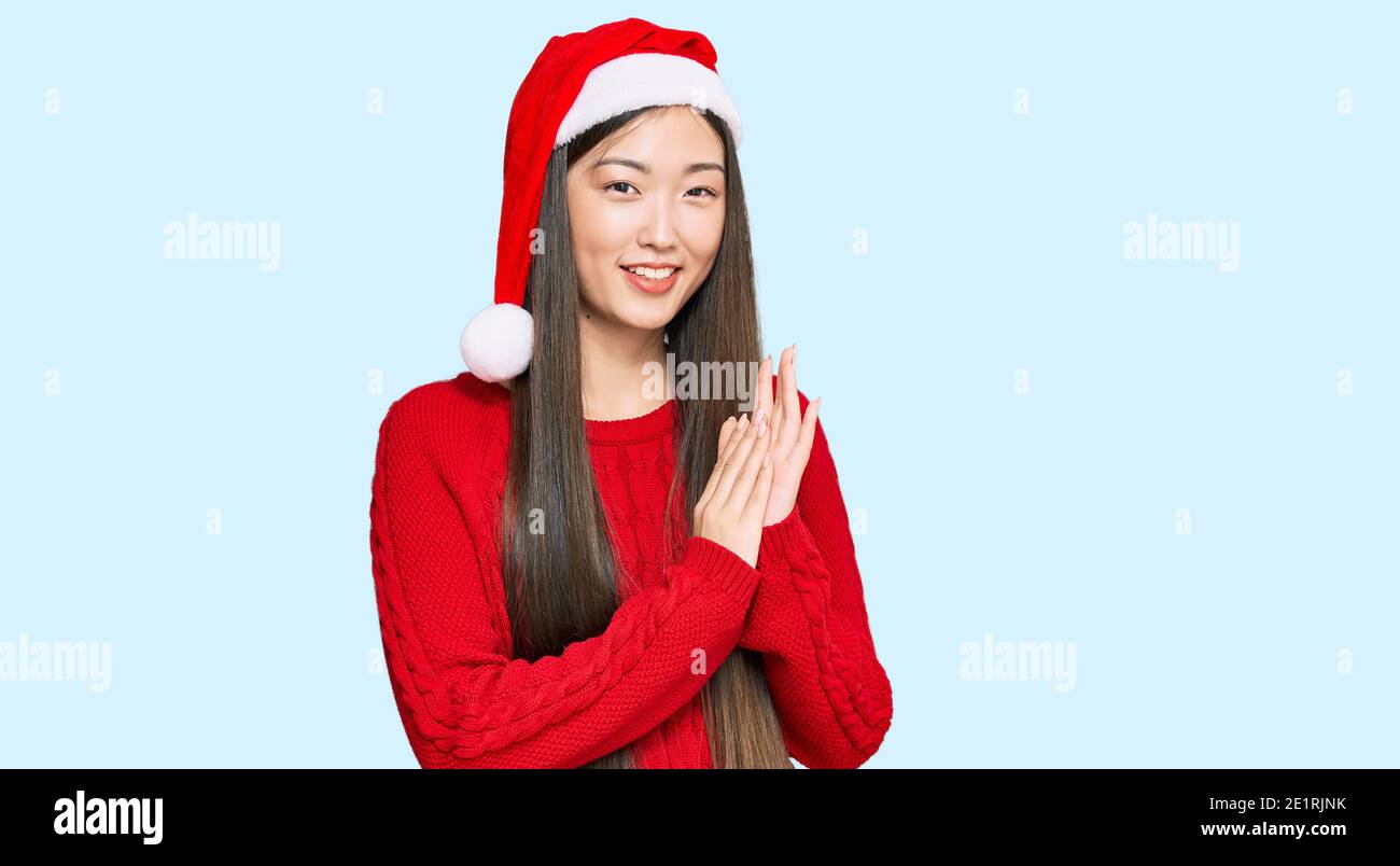 Japanese woman clapping hands hi-res stock photography and images - Alamy