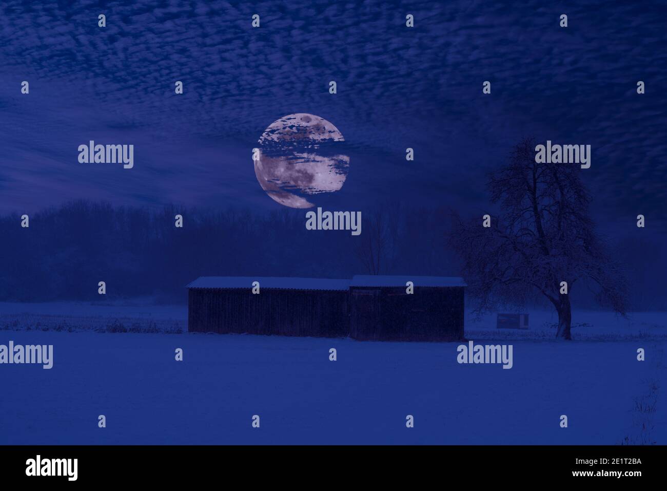 The old barn Stock Photo