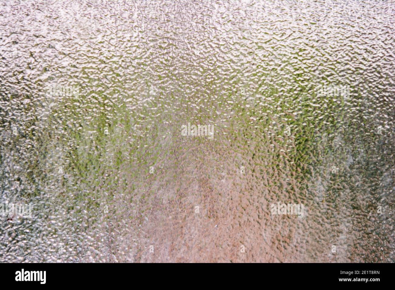 Raindrops on the window background Stock Photo