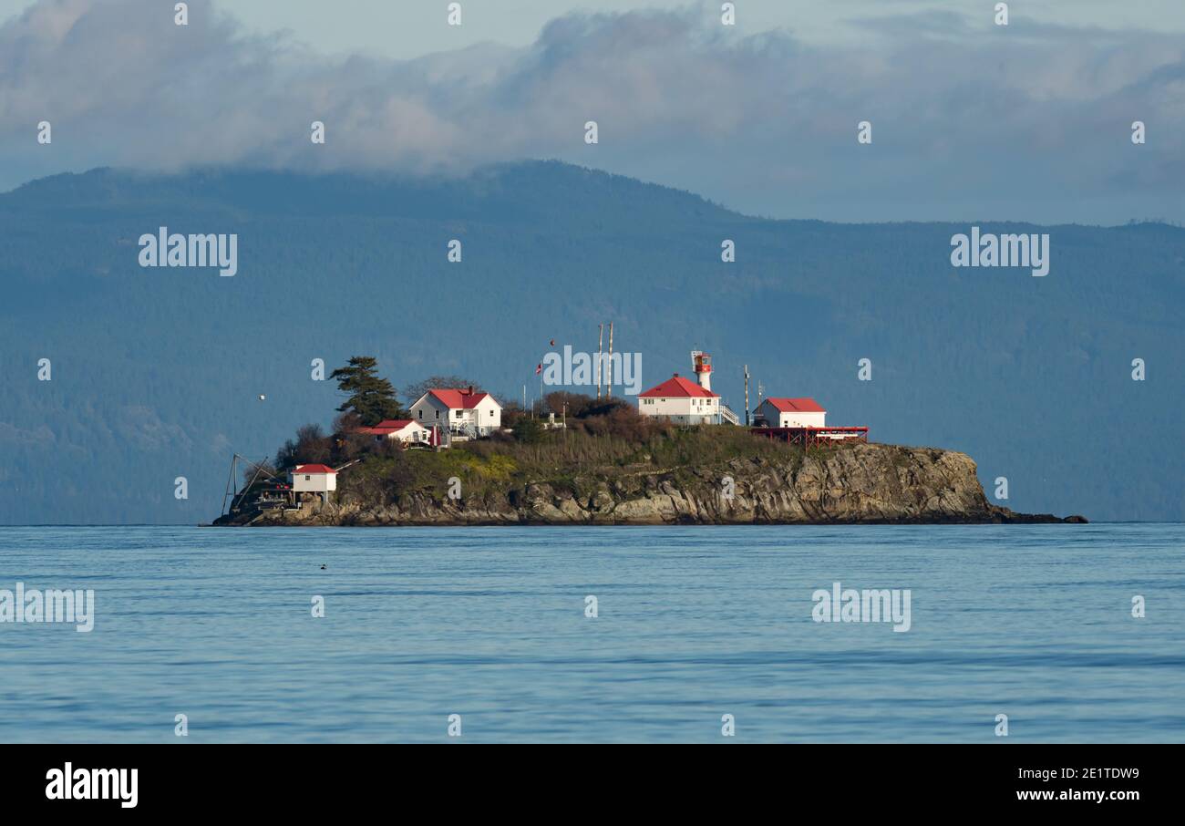 Chrome Island Lighthouse Stock Photo Alamy
