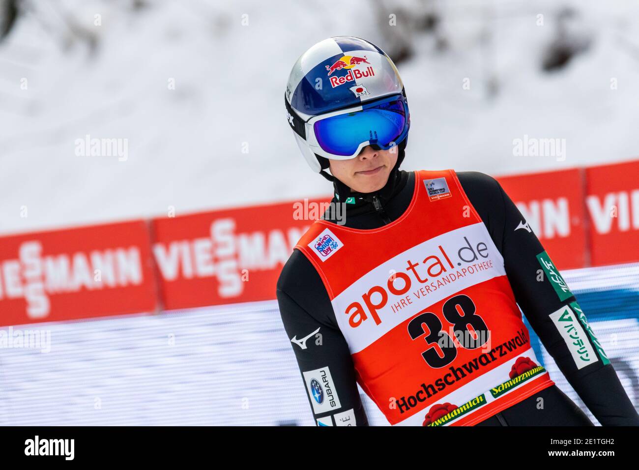 Titisee Neustadt, Germany. 09th Jan, 2021. Nordic skiing/ski jumping: World  Cup: large hill, men, trial round. Ryoyu Kobayashi from Japan crosses the  run-out. Credit: Philipp von Ditfurth/dpa/Alamy Live News Stock Photo -