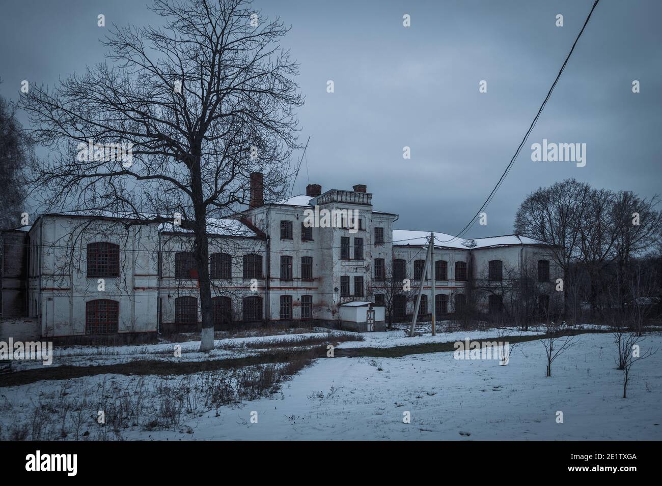 Haunted mental hospital hi-res stock photography and images - Alamy