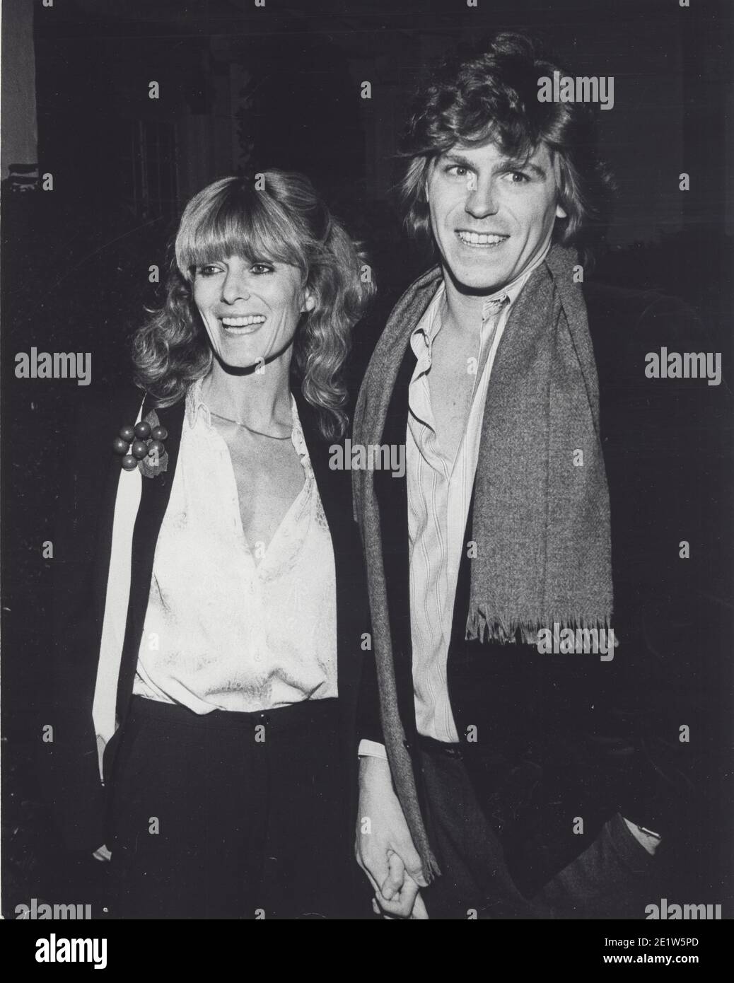 JEFF CONAWAY with Rona Newton John at Stars events Credit: Ralph Dominguez/MediaPunch Stock Photo