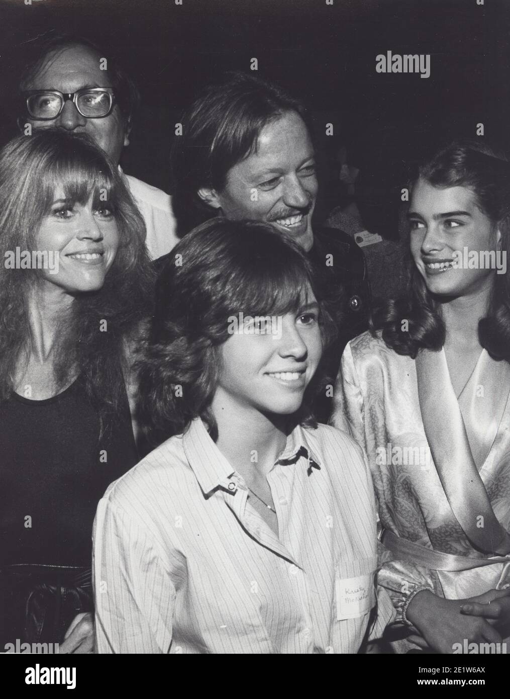 Kristy Mcnichol With Jane Fonda Peter Fonda Brooke Shields At Halloween Disco Dance Benefit 3091 Credit Ralph Dominguez Mediapunch Stock Photo Alamy