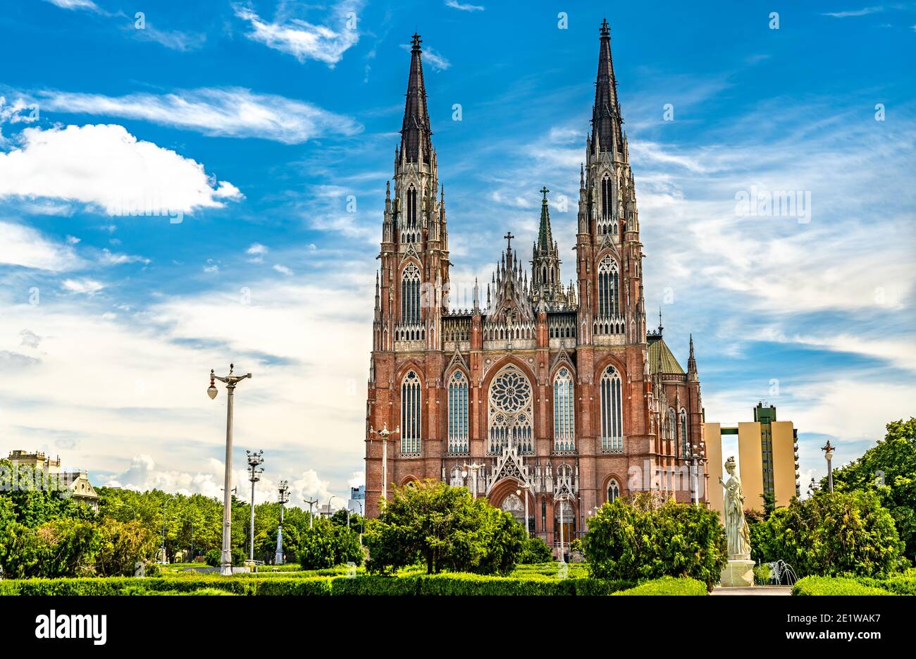 Cathedral of La Plata in Argentina Stock Photo Alamy