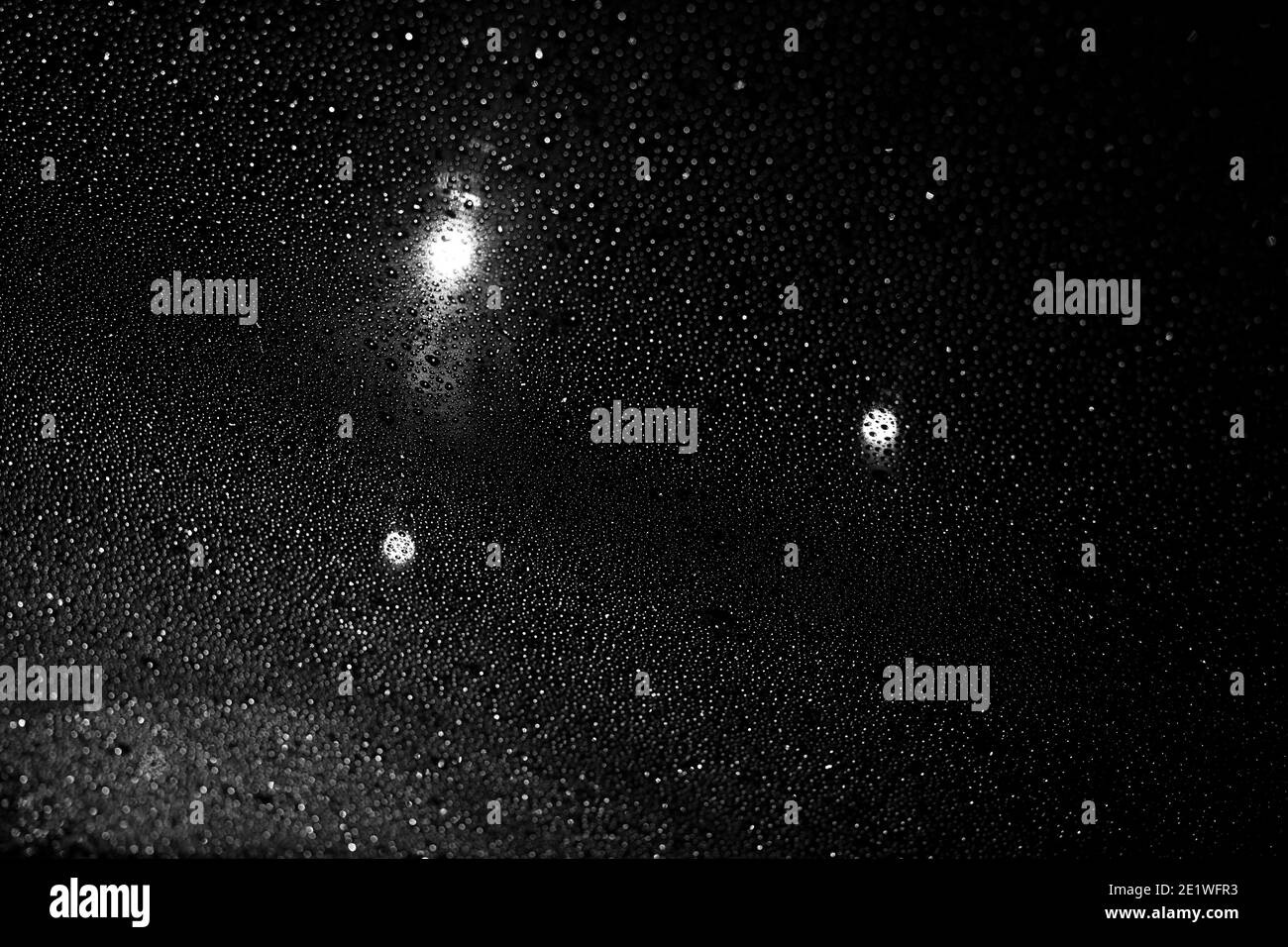 Water droplets on black background and texture Stock Photo Alamy