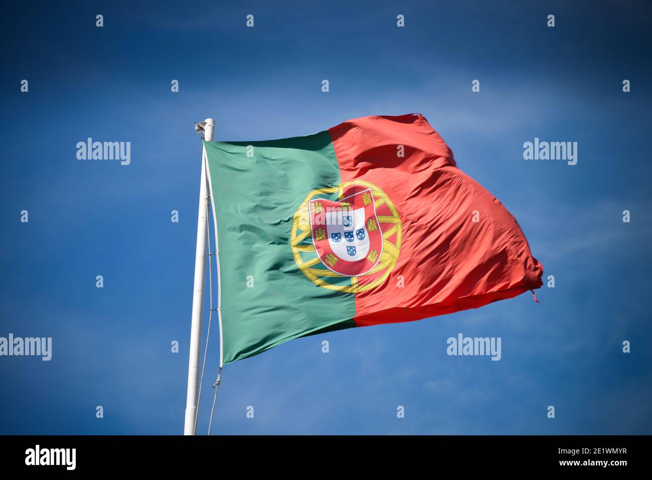 Fahne, Lissabon, Portugal Stock Photo - Alamy