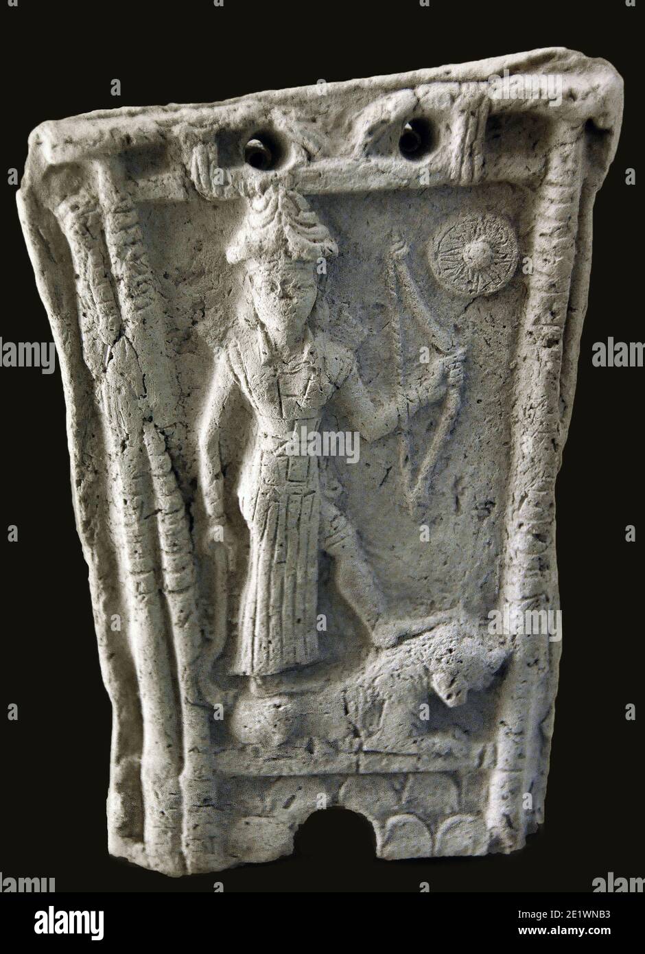 6682. Babylonian Goddess Ishtar Stock Photo