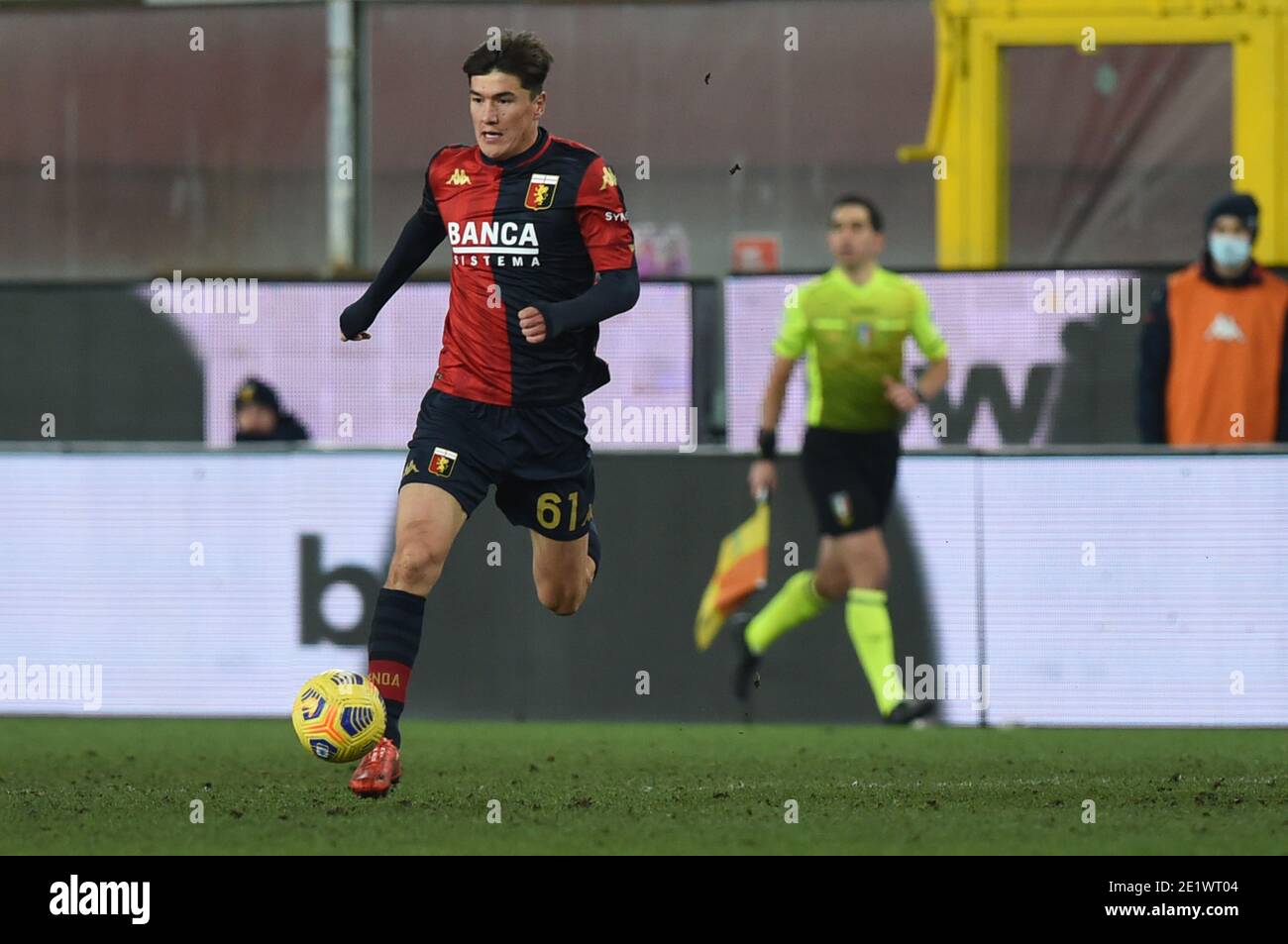 Pablo Galdames of Genoa CFC looks on during the Coppa Italia round of  News Photo - Getty Images