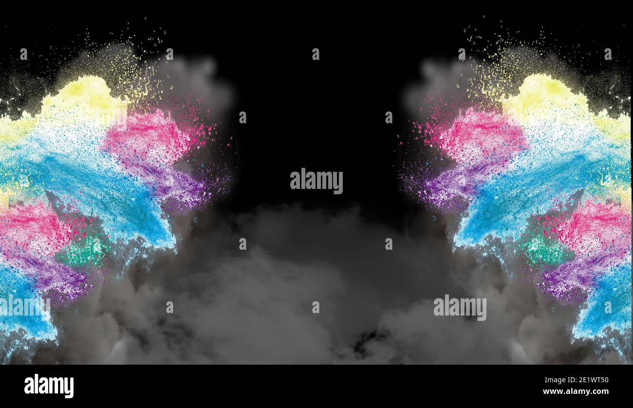 Smoke and Cloud Stock Photo
