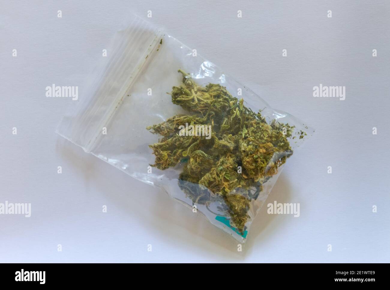 Cannabis, Droge, Blueten Stock Photo