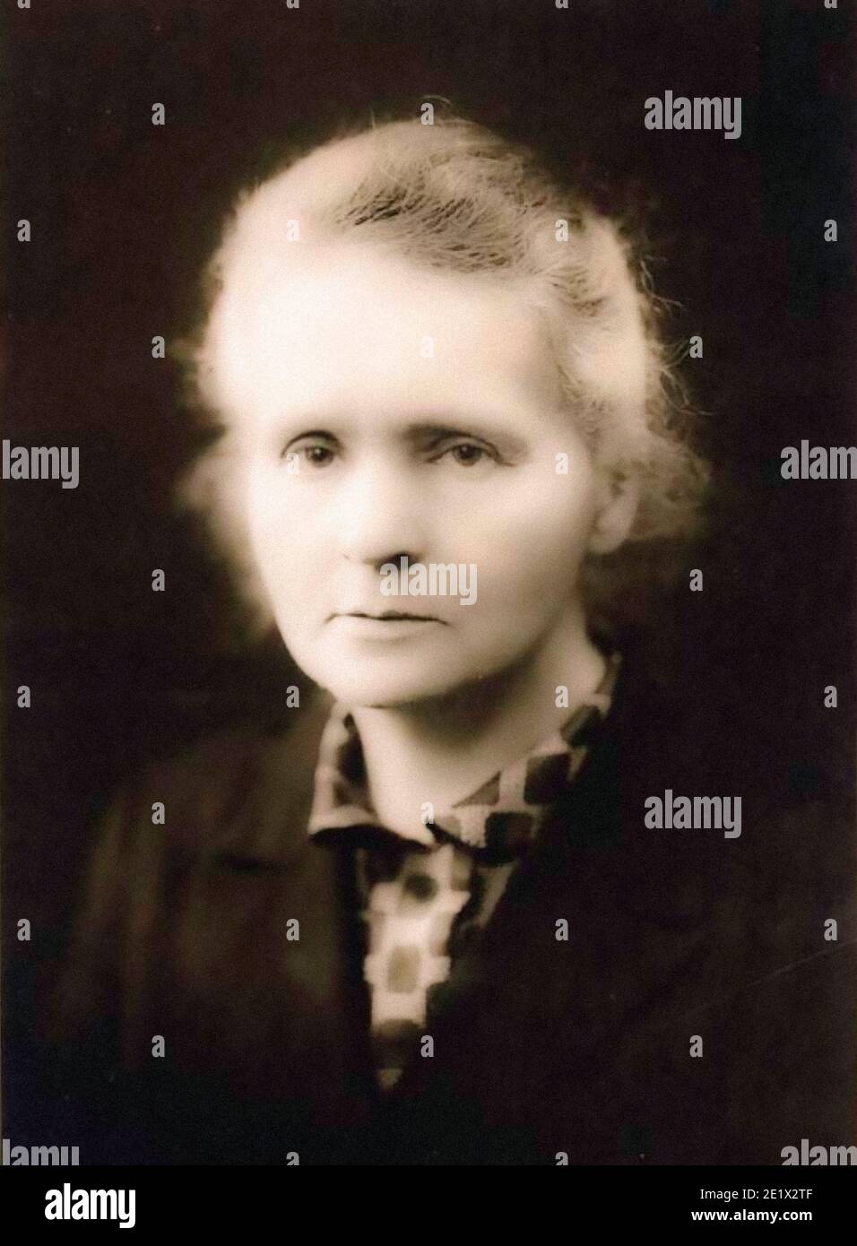 Maria Salomea Skłodowska, better known as Marie Curie (Varsavia, 7 novembre 1867 – Passy, 4 luglio 1934) was a Polish chemist and physicist, naturalized French Stock Photo