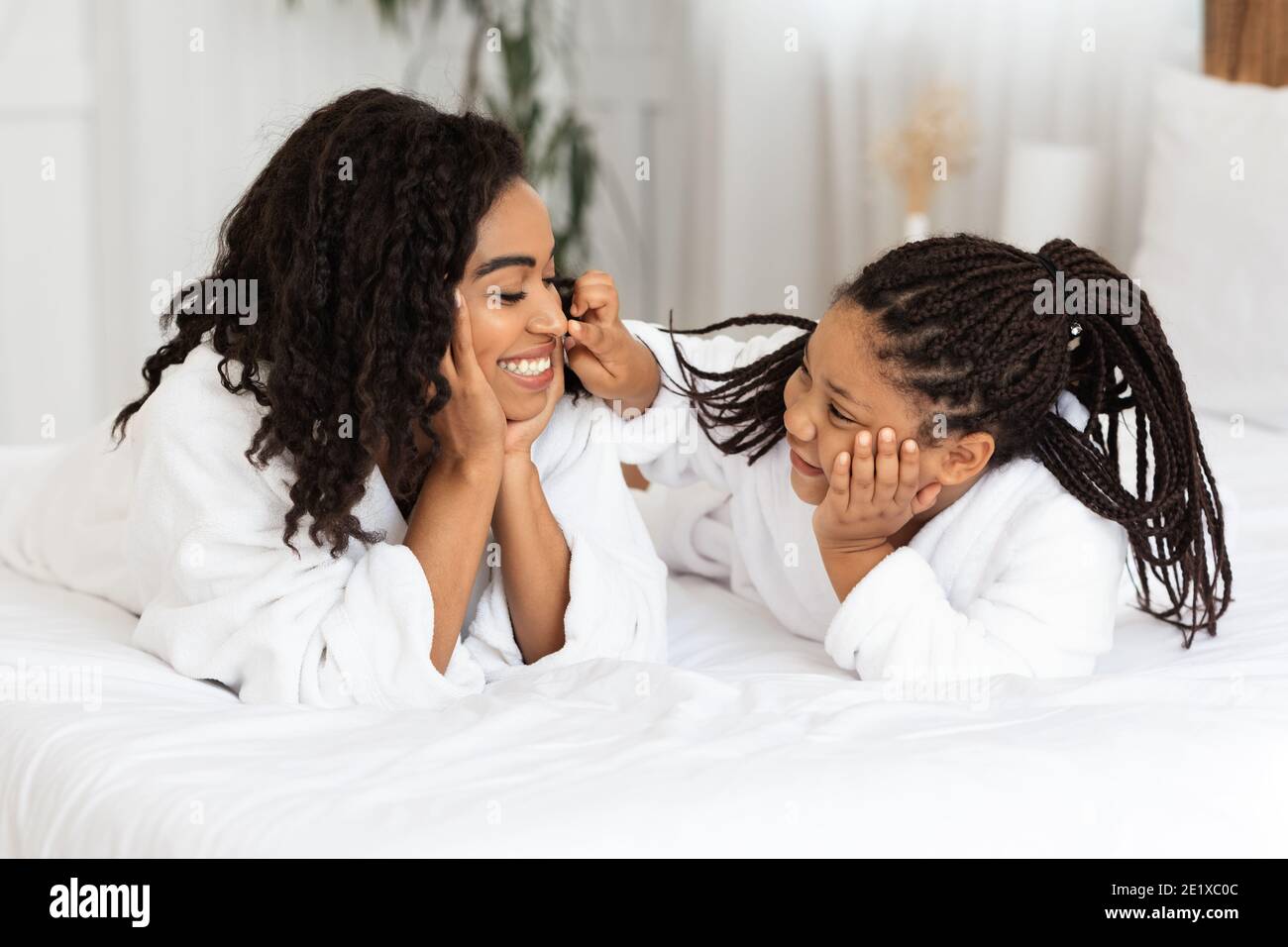 Child Portrait African American Bath Hi Res Stock Photography And