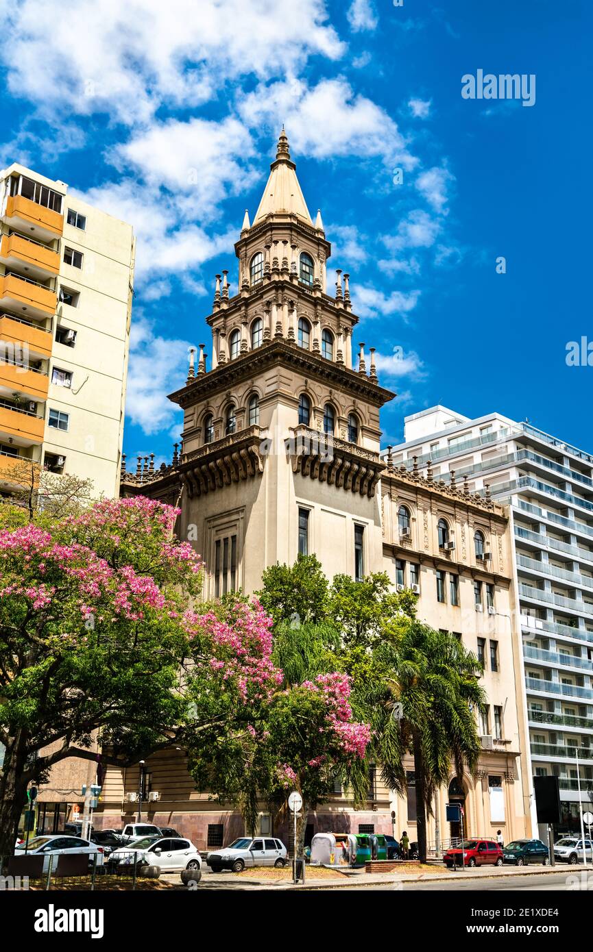 Architecture of Montevideo in Uruguay Stock Photo