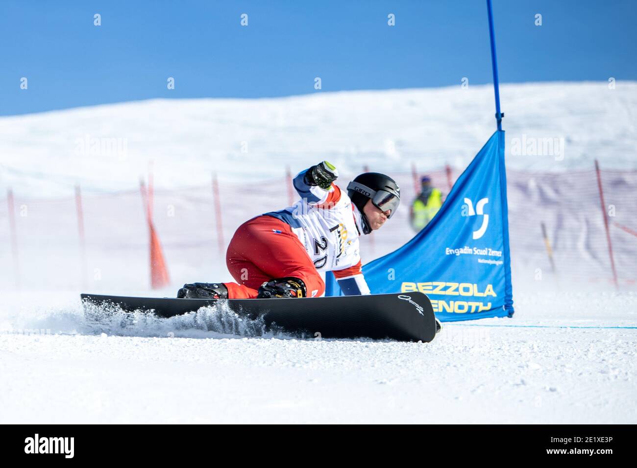 09.01.2021, Scuol, Alpin Worldcup, FIS Snowboard Alpin Worldcup Scuol,  GALMARINI Nevin (SUI Stock Photo - Alamy