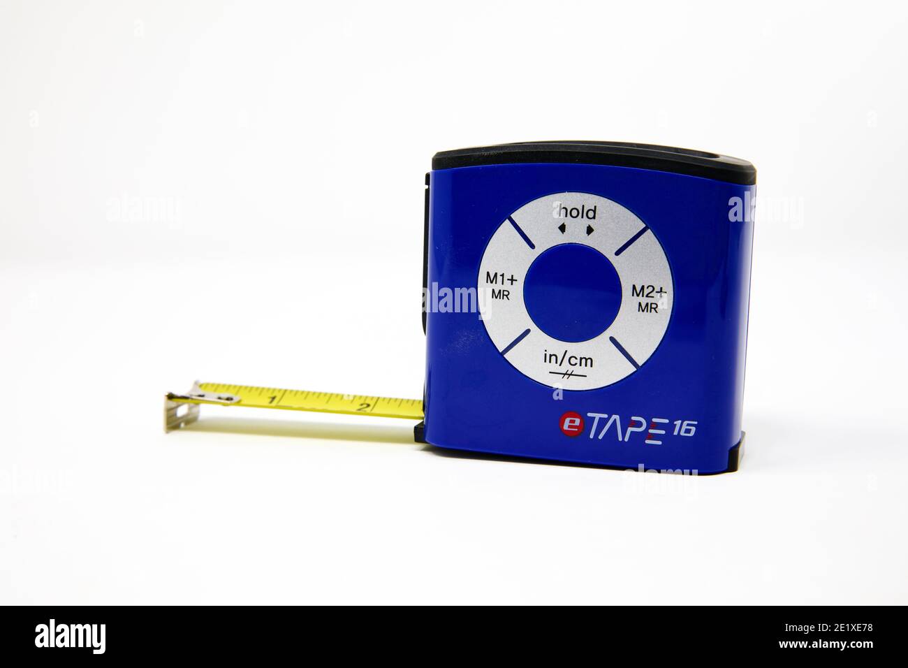 eTape Digital Tape Measure Stock Photo Alamy
