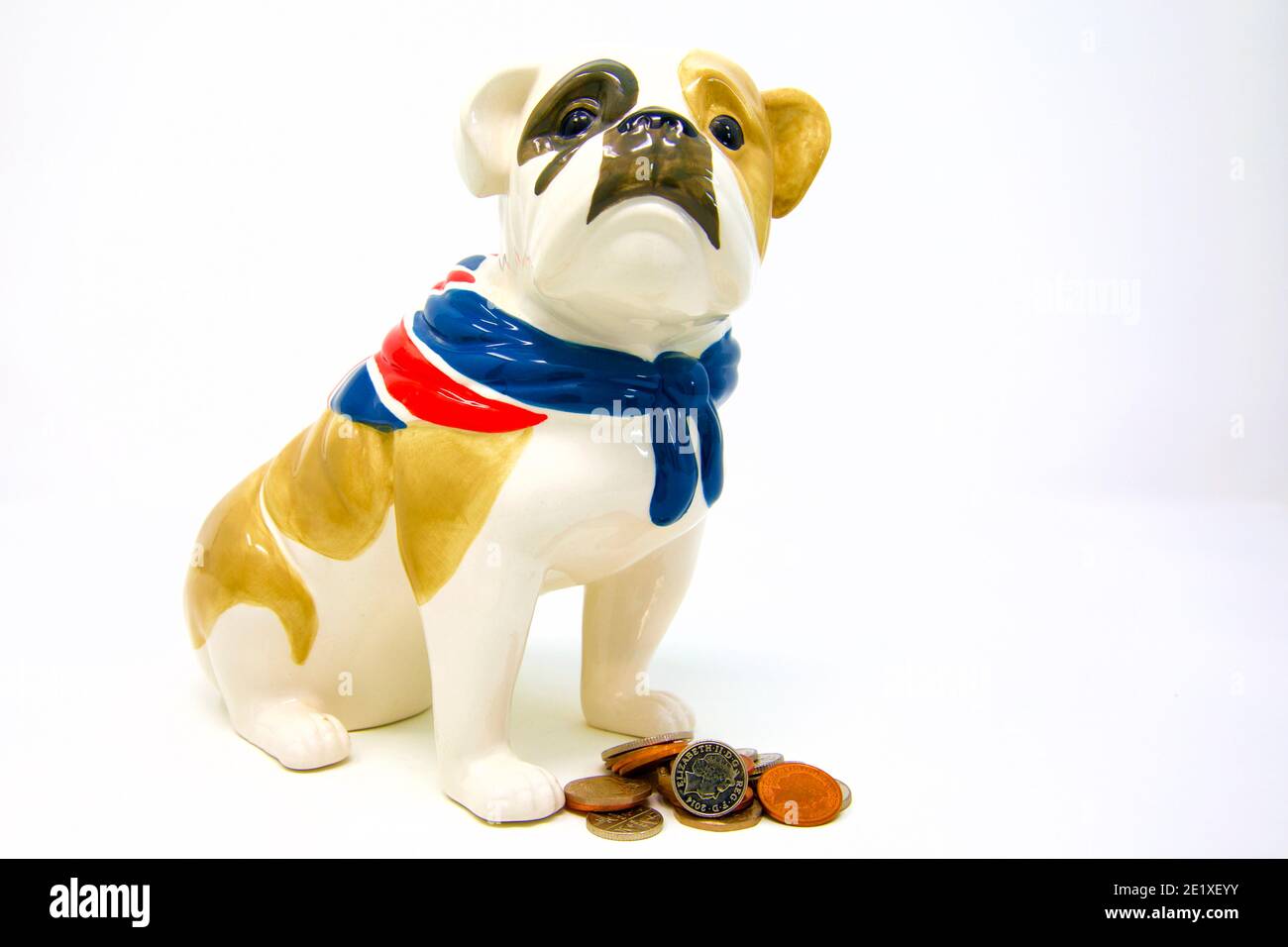 British Bulldog Money Box Stock Photo Alamy