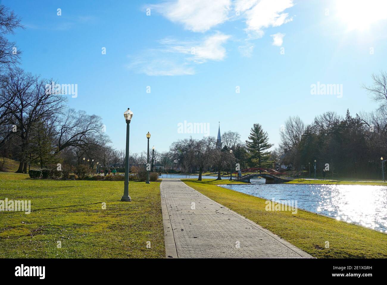 Italian Lake, Harrisburg, Pennsylvania Stock Photo Alamy