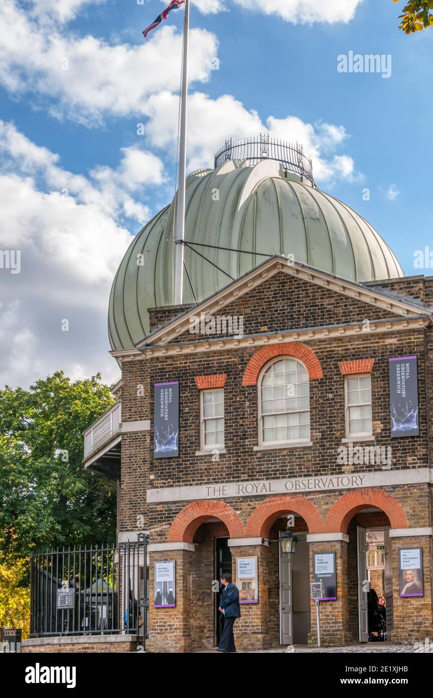 The Royal Observatory, Greenwich. Stock Photo