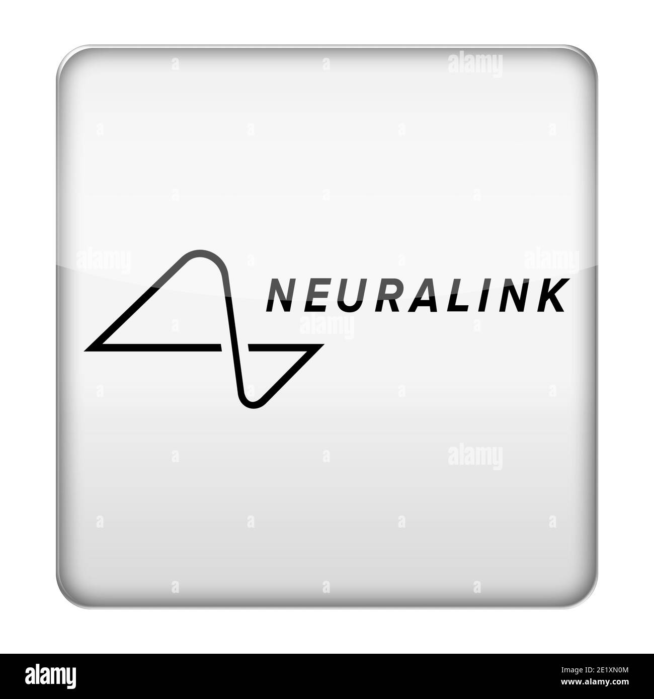 neuralink black square logo Neuralink logo editorial photo neuralink black square logo Neuralink logo editorial photo